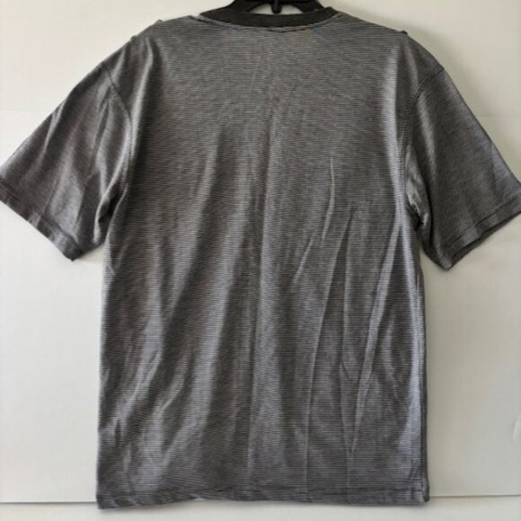 Authentic Denim & Rivets Men Gray Shoulder Tab Streetwear Short Sleeve XL Shirt - Picture 2 of 7